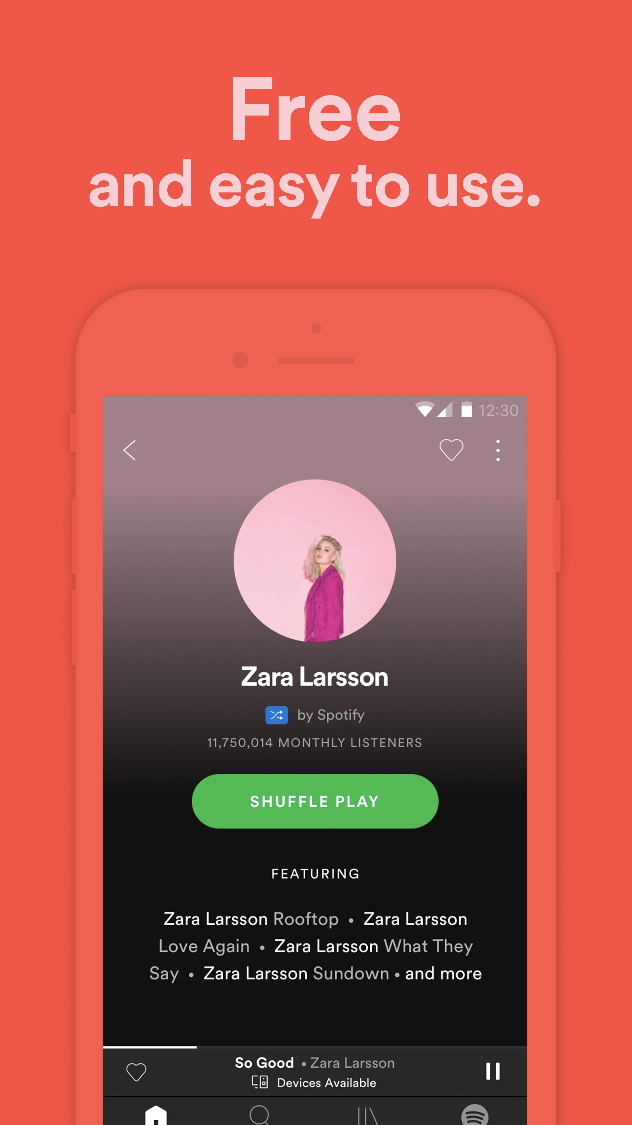 Download spotify app for android
